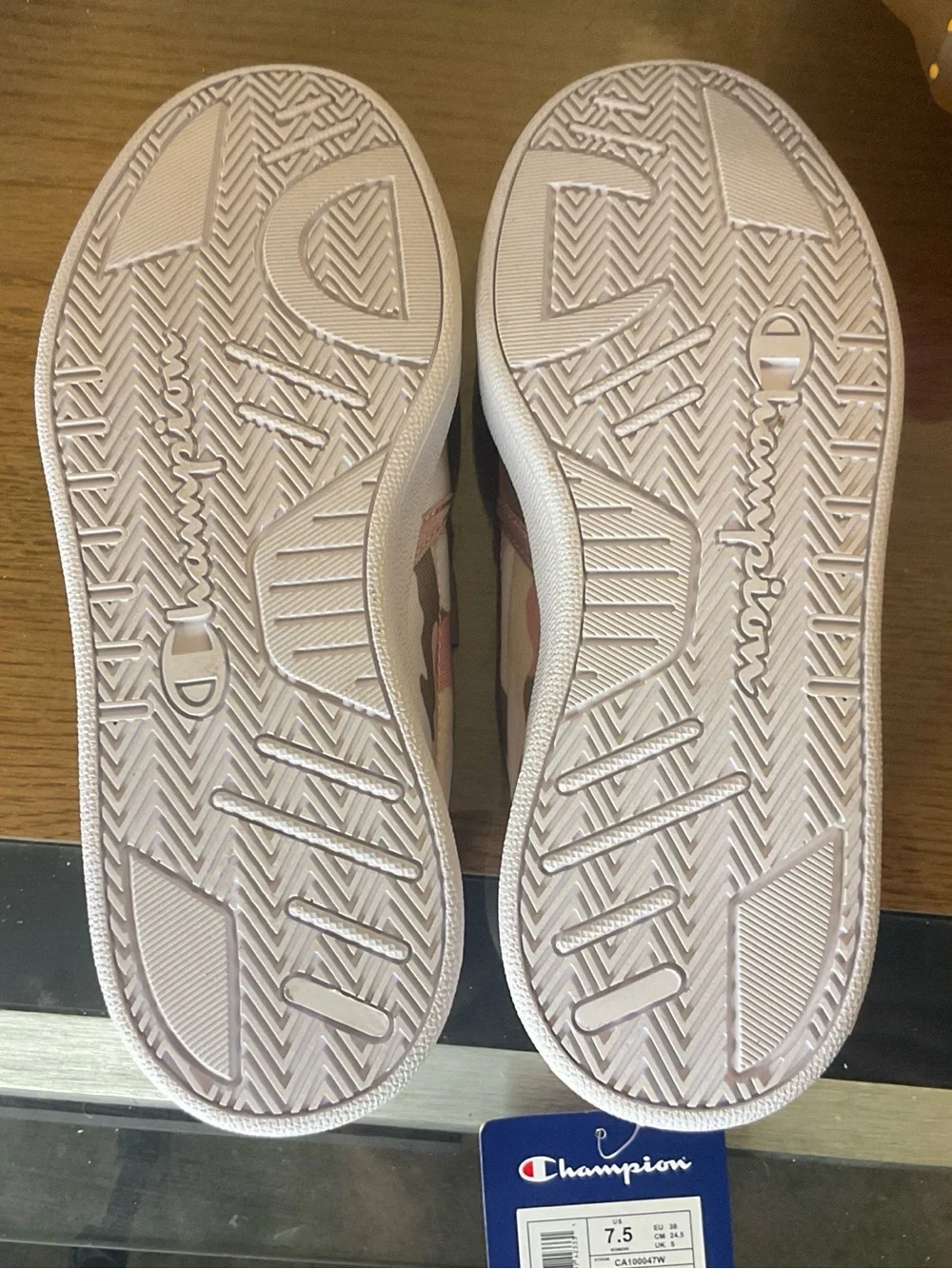 CHAMPION WOMENS MERE CAMO SLIP ON SNEAKERS 7.5 NEW